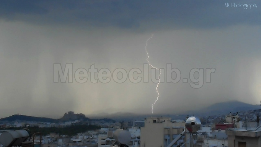 Θερμική καταιγίδα στην Αθήνα - 1η Ιουλίου 2015