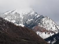 Χιόνια στους ορεινούς όγκους μεταξύ Τρικάλων Άρτας 23 Μαρτίου 2018
