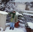 Χιονιάς 1992 στο Μοσχάτο Αττικής