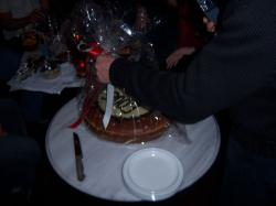Κοπή πρωτοχρονιάτικης πίτας 2009