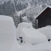 fresh snow in Mittelberg Austria wed 28 morning